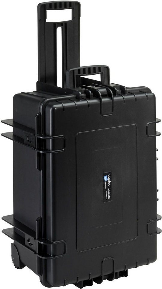 B&W International Fotorucksack B&W Case Type 6800 SI schwarz mit Schaumstoffeinsa von B&W International