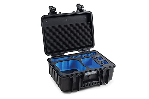 B&W Transportkoffer Outdoor für Drohne DJI Avata, Pro-View Combo, Explorer Combo und Fly More Set - Typ 4000 schwarz - wasserdicht nach IP67 Zertifizierung, staubdicht, bruchsicher und unverwüstlich von B&W International