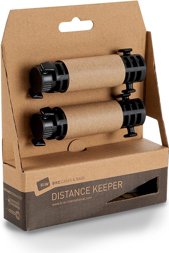 B&W Cases Distance Keeper - Service-Set - Stadt-Fahrrad - Schwarz - Grau - Thermoplastisches Elastomer (TPE) - Box (96325) von B&W