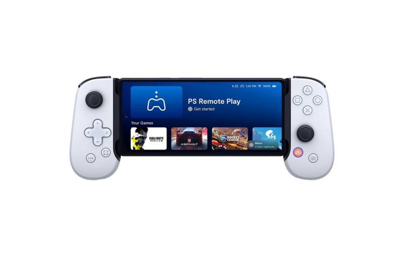 Backbone PlayStation Edition Mobile Controller Android + iPhone 15 Serie Gaming-Controller (Mobiler Gaming Controller für Android & iPhone 15 Serie) von Backbone