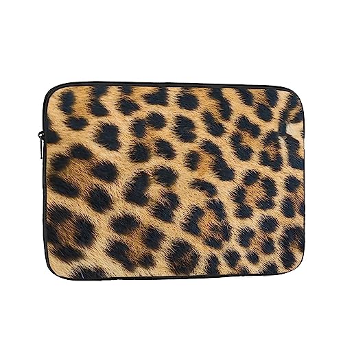 Rough Leopard print Printed Laptop Case Handtaschen Laptop Tasche Aktentasche Stoßfest Schutzhülle 15 zoll von BAFAFA