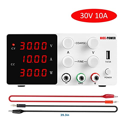 Gleichstromversorgung mit variabler hoher Präzisio USB DC. Labor 6. 0V 5A. Regulierte Laborstromversorgung einstellbar 3 0V 10A. Spannungsregler Stabilisator Switching Bank Source Einstellbares, schal von BAFEIYA