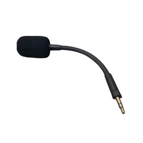 BAHJKASD Abnehmbares Mikrofon für kabellose Gaming-Headsets, geräuschunterdrückendes Mikrofon, 3,5 mm von BAHJKASD