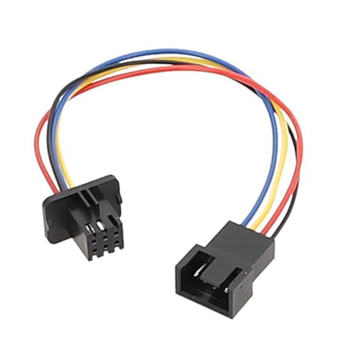 BAHJKASD Schließen Sie Ihre PC Kühlventilatoren Mit Diesem 4Pin Mann An 6Pin PWM Kabel 24AWG Draht 15 cm/5 91 Zoll An Und Führen Sie Sie An. von BAHJKASD