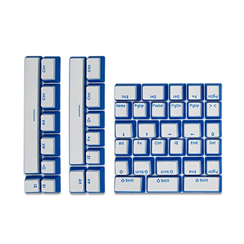 Maßgeschneiderte Tasten PBT 6X 6,5X Leertasten-Tastenkappe Double Shot Tastenkappe für Strafe K65 K70 K95 Tastatur 6,5U Leertaste Pbt Keycap von BAHJKASD