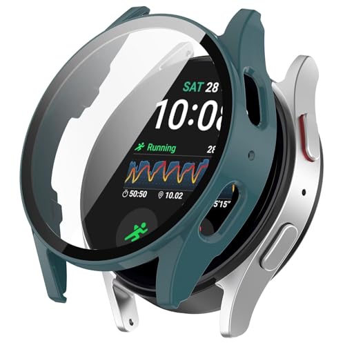 BAIDIYU Hülle Kompatibel mit Samsung Galaxy Watch 7 40mm, PC + Gehärteter Film, Anti-Fall, Anti-Kratzer, Smartwatch Schutzhülle Kompatibel mitr Samsung Galaxy Watch 7 40mm.(SZL) von BAIDIYU