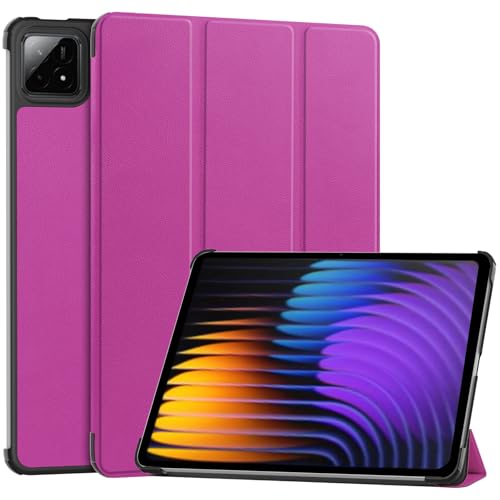 BAIDIYU Hülle Kompatibel mit Xiaomi Pad 7 Pro, Ultraleichte Schutzhülle mit Standfuß und automatischer Sleep/Wake-Funktion, Schutzhülle Tablet.(Violett) von BAIDIYU