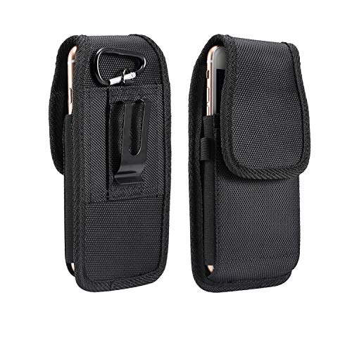 Universal-Gürteltasche für Samsung S23 S22 S21 S20 Ultra,S23 Plus,Note 20 Ultra,Note10 Lite,Robustes Nylonholster für iPhone 15 14 13 12 Pro Max,für Pixel 8 Pro von ZORSOME