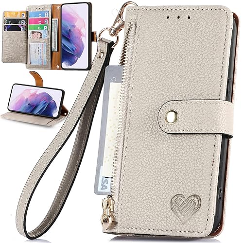 Zipper Wallet Schutz Hülle für Black View Shark 9 5G, Ständer Case RFID-Blockierung Cover für Black View Shark 9 5G-004 von BAILI