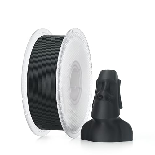 Bambu Lab Matte PLA 3D-Drucker-Filament, glatte matte Oberfläche, PLA 3D-Druck-Filament, kein Verziehen und Verheddern, AMS-kompatibles 3D-Druckmaterial mit wiederverwendbarer Spule, 1,75 mm, 1 kg von BAMBULAB