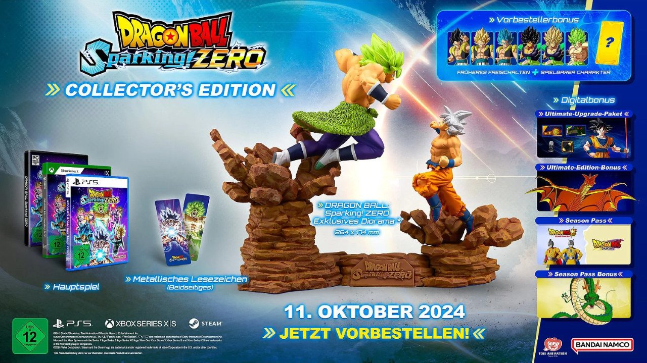 Dragon Ball: Sparking Zero Collector's Edition PlayStation 5 von BANDAI NAMCO