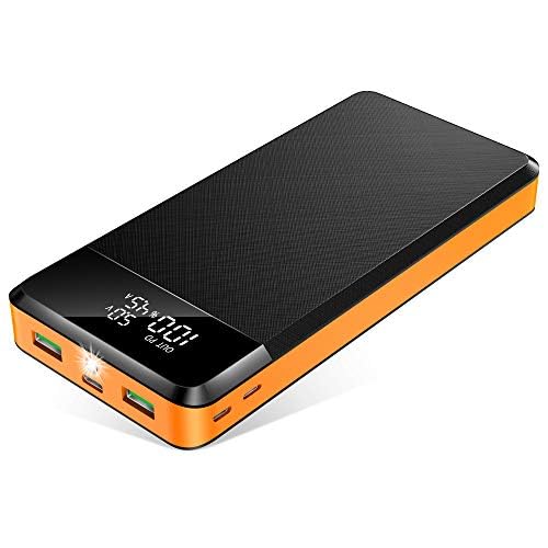 42800mAh Power Bank PD 25W Powerbank:schnell aufladende Externe Batterie mit großer Kapazität, USB C tragbares Ladegerät mit 3 Ausgängen und 3 Eingängen und LED-Display | Taschenlampe von BAOZILY