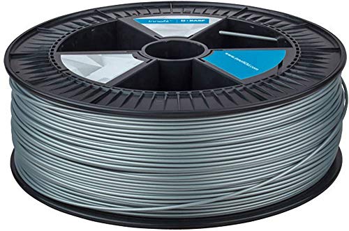 BASF Ultrafuse PLA-0021b250 PLA-Filament, 2,85 mm, 2,500 g, Silber (Metallic), 1 Stück von BASF Ultrafuse