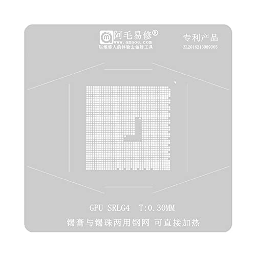 BAYORE SRLG4 Reballing Set GPU IC Chip Lötplatte Position Plattform Magnetbasis BGA Schablone Schweißlöten Zinn Anlage Stahlschablone von BAYORE