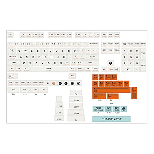 BAYORE Tastenkappe PBT Standard Farbsublimationsverfahren Tastenkappe 150 Tasten XDA Profil Für Mechanische Tastatur GK61 64 68 96 Farbsublimations Tastenkappen von BAYORE