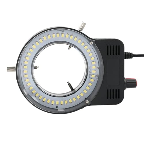 72 LED 48 LED SMD USB verstellbar Ringlicht Illuminator Lampe für Industrie Mikroskop Industriekamera Lupe 110 V-220 V 3 W-5 W (Farbe: SMD 48) von BBDOT