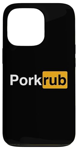 Hülle für iPhone 13 Pro Pork Rub – HUB Pun BBQ Grill Masters Witz von BBQ Grill Masters Joke Phub