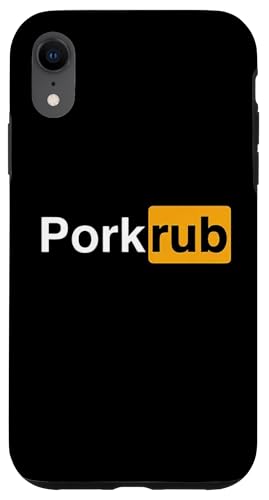 Hülle für iPhone XR Pork Rub – HUB Pun BBQ Grill Masters Witz von BBQ Grill Masters Joke Phub