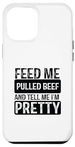 Hülle für iPhone 15 Pro Max Feed Me Pulled Beef – BBQ Lover Meat Smoker Grillen von BBQ Grilling Fun Shirts