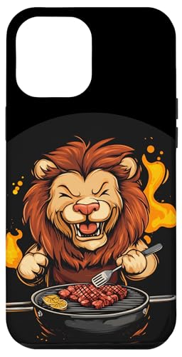 BBQ Lion bringt die Hitze auf Ihren Grill für Mann und Frau Hülle für iPhone 12 Pro Max von BBQ Lion Outfit