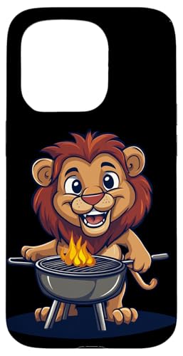 Brüllender heißer Grill-Löwe für Fleischliebhaber Kostüm Hülle für iPhone 15 Pro von BBQ Lion Outfit