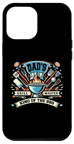 Hülle für iPhone 12 Pro Max Dad's Grill Master BBQ Lover Lustiger Retro Fan von BBQ Lover Dad Retro Vintage - DressedForDuty