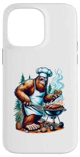 BBQ Master Bigfoot Chef Grill Cooking Barbecue Dad Funny Hülle für iPhone 14 Pro Max von BBQ Sasquatch Cooking Grill Gifts