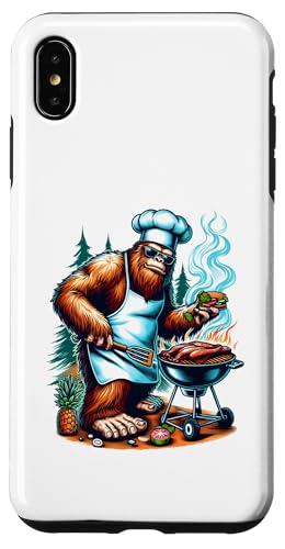 BBQ Master Bigfoot Chef Grill Cooking Barbecue Dad Funny Hülle für iPhone XS Max von BBQ Sasquatch Cooking Grill Gifts