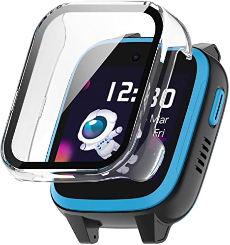 BBZ Kompatibel mit Xplora XGO3 Displayschutzfolie, Smartwatch-Hülle, Beutel, Kratzfeste Beschichtung, PC-Hülle, Stoßstange für Xplora XGO3 Watch von BBZ