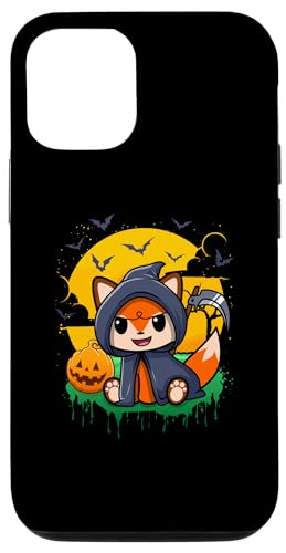 Hülle für iPhone 12/12 Pro Fuchs Sensenmann Süßes oder Saures Halloween-Kostüm von BCC Halloween Shirts