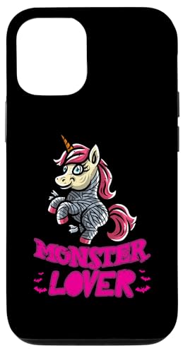 Hülle für iPhone 13 Pro Einhorn Boo Mummie Trick or Treat Halloween Kostüm von BCC Halloween Shirts