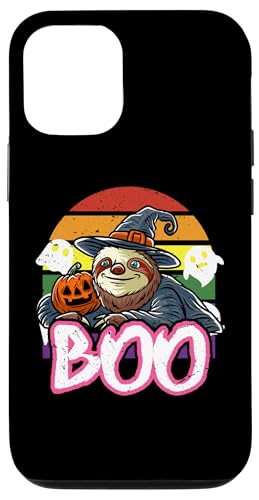 Hülle für iPhone 15 Faultier Boo Hexe Trick Or Treat Halloween Kostüm von BCC Halloween Shirts