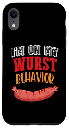 Hülle für iPhone XR I'm On My Wurst Behavior BBQ Grill Bier Saufen Oktoberfest von BCC Oktoberfest Shirts