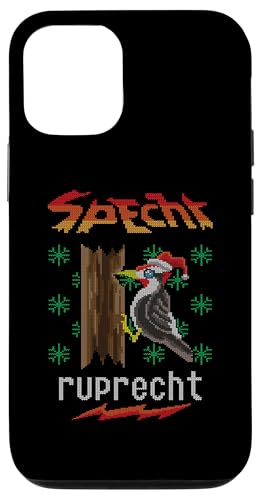 Hülle für iPhone 12/12 Pro Specht Ruprecht Vogel Knecht Santa Ugly Christmas Sweater von BCC Santa's Christmas Shirts & Weihnachtsgeschenke