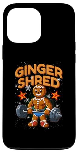 Hülle für iPhone 13 Pro Max Gingershred Bodybuilder Lebkuchenmann Gym Fit Weihnachten von BCC Santa's Christmas Shirts & Weihnachtsgeschenke