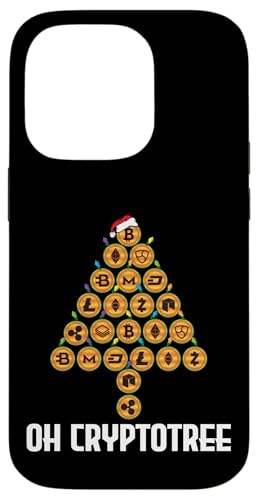 Hülle für iPhone 14 Pro Oh Cryptotree BTC Crypto Coins Bitcoin Christmas Tree von BCC Santa's Christmas Shirts & Weihnachtsgeschenke