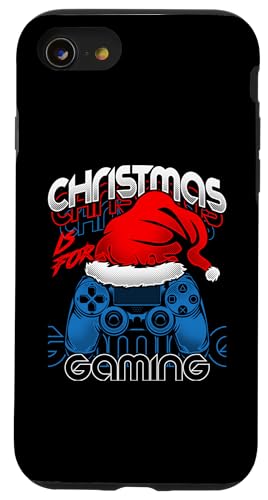 Hülle für iPhone SE (2020) / 7 / 8 Christmas Is For Gaming Weihnachten Videospiel-Gamer Zocken von BCC Santa's Christmas Shirts & Weihnachtsgeschenke