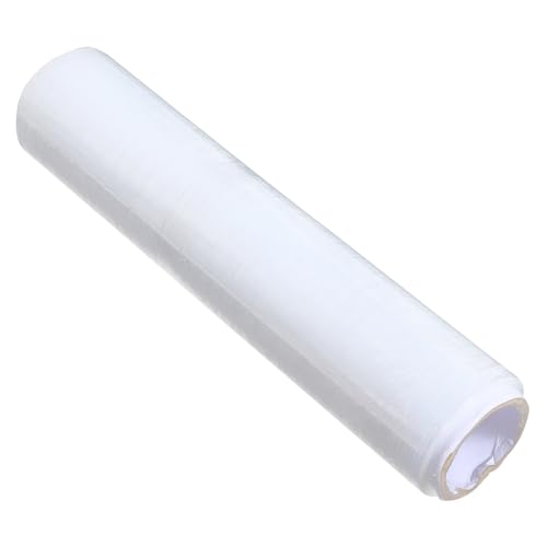 BCOATH Stretchfolienrolle 45 Cm Breit Transparente Umzugsfolie Für Verpackungen Und Versand Industrielle Stärkefolie Kunststofffolienrolle Für Sicheren Umzug Und Lagerung von BCOATH