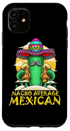 Hülle für iPhone 11 Nacho Average Mexican Cinco De Mayo Mexico Cactus von BDAZ