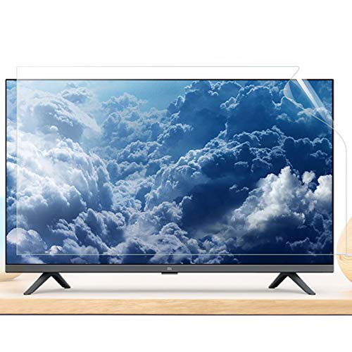 BDSHL 32-75 Zoll TV-Displayschutzfolie – Folie zum Aufhängen, Acrylschutz-Panel für TV-Displays, schützt das Sehvermögen, lindert Ermüdung der Augen, blendfreie Filterfolie von BDSHL