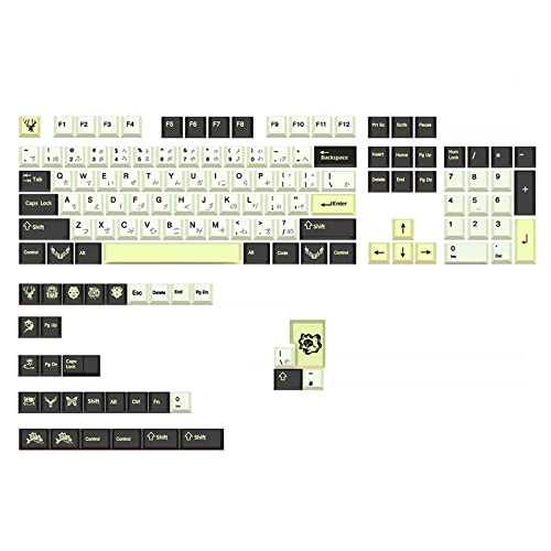 136 Tasten/Set Cherry Profile Animals Keycap PBT Dye Sublimation für Tastenkappen 6.25U für mechanische Tastatur RK61/64/gk61/6 Tiere Tastenkappen von BEBIKR