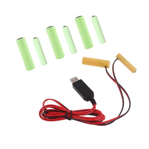 USB Auf 6 V AA + Batterie Eliminierung des Kabels Für 4 AA + Batterien Für Spielzeugsteuerungen Warmwasserbereiter Taschenlampen AA + Batterie von BEBIKR