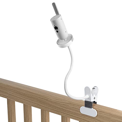 BECEMURU Vielseitige, Flexible Twist-Klemmhalterung mit 1/4-Schraube, 3M-Anschluss Dock, kompatibel mit Philips Avent SCD923/26 Babyphone von BECEMURU