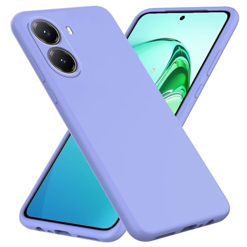 BEEJTUNY Silikon Hülle für Xiaomi Poco X7 Pro 5G, Schutzhülle [Anti-Kratzer, Anti-Fingerabdruck, Anti-Stoß], Weiche Handyhülle und Schlanke Bumper Cover. Lavendel von BEEJTUNY