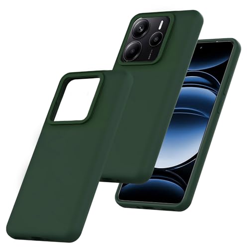 BEEJTUNY Silikonhülle für Xiaomi Redmi Note 14 5G Case, Bumper Handyhülle mit Silicone, Anti-Fingerabdruck, Anti-Verblassen, Ultralight Schutzhülle..Grün BEEJTUNY Silikonhülle für Xiaomi Redmi Note 14 5G Case, Bumper Handyhülle mit Silicone, Anti-Fingerabdruck, Anti-Verblassen, Ultralight Schutzhülle..Grün von BEEJTUNY