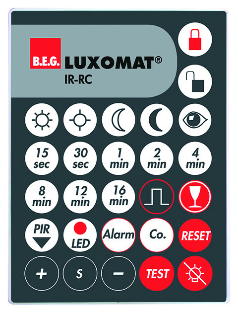 BEG IR-RC Luxomat Fernbedienung zu RC-Plus von BEG
