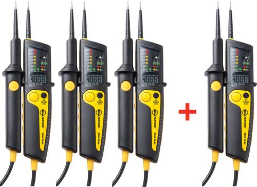 Beha Amprobe 2100-BETA BUNDLE Zweipoliger Spannungsprüfer CAT III 1000 V, CAT IV 600V LCD, LED, Vib von BEHA AMPROBE