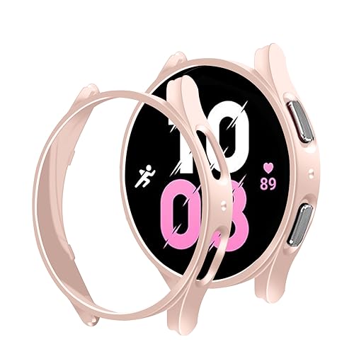 BELIYO Displayschutzfolie kompatibel mit Samsung Galaxy Watch 6 40 mm, Watch 6 Gehäuse mit Rahmenausschnitt(Rosa) von BELIYO