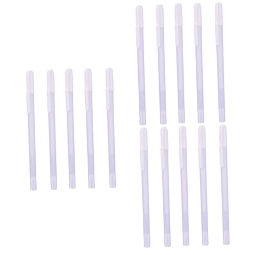 BELLIFFY 30 Stk weißer Textmarker Künstler Tintenstift künstlerische Zeichenstifte weißer Gelstift kugelschreiber ballpoint pen Stifte zur Veranschaulichung Stifte mit feiner Spitze Plastik von BELLIFFY