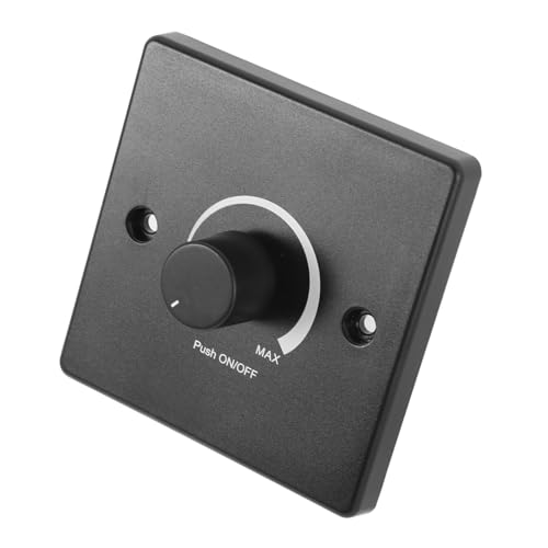 BELLIFFY Rv-niederspannungsdimmer 12v Dimmschalter Rv-schalter Wohnmobil Lichtschalter Stk Black von BELLIFFY